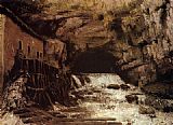 Gustave Courbet The Source of the Loue painting